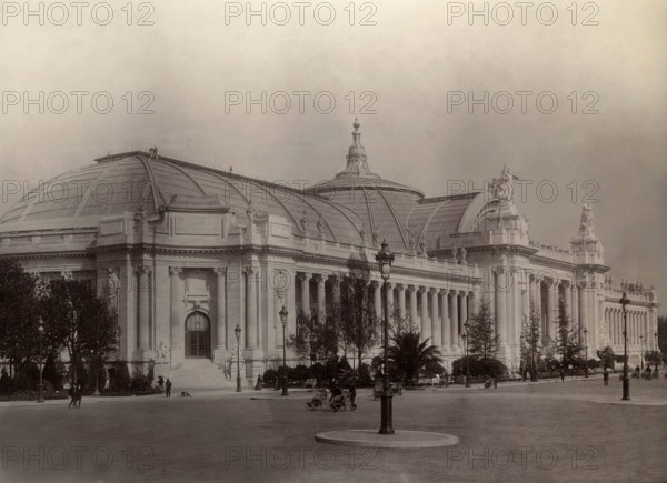 Paris. 1900 World Exhibition. The Grand Palais.