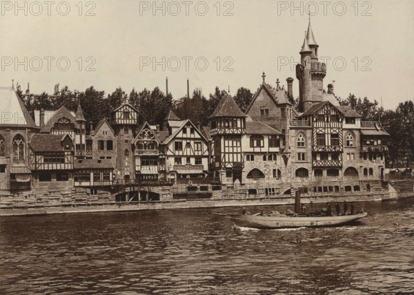 Paris. Exposition Universelle de 1900. Pavillon du Vieux Paris.