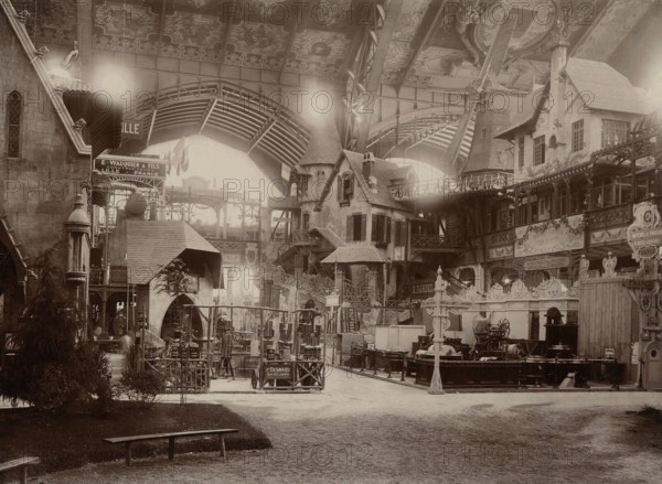 Paris. 1900 World Exhibition. Farming section.