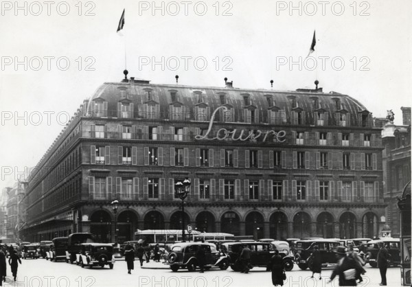 Louvre department store in Paris