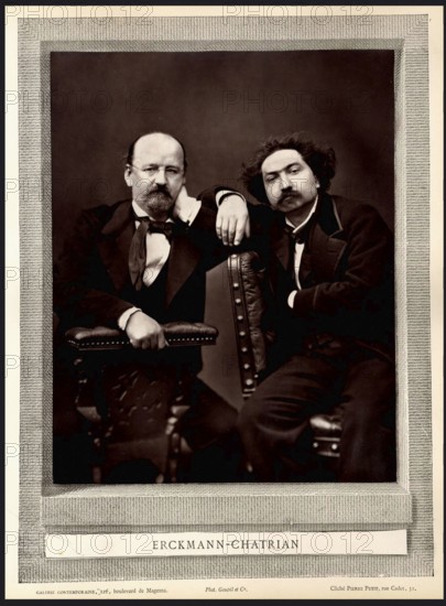 Portraits d'Erckmann-Chatrian