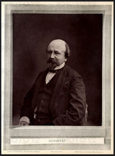 Portrait of Edmond Gondinet