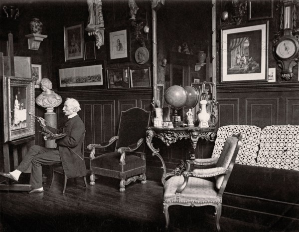 Atelier de Garraud (?) Garraud ? Garaud ? Ce n'est pas Gustave Césaire Garaud.