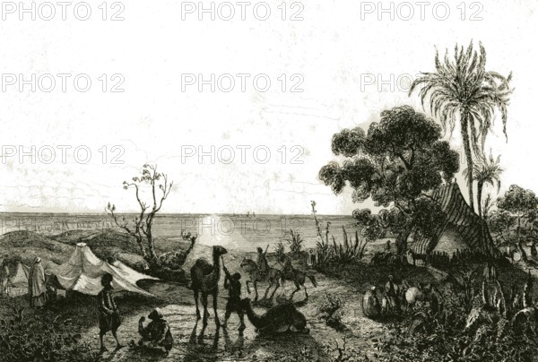 Le camp de Staouëli en Algérie