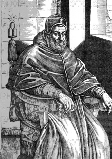 Portrait of Pope Sixtus V
