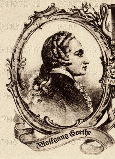 Portrait of Goethe