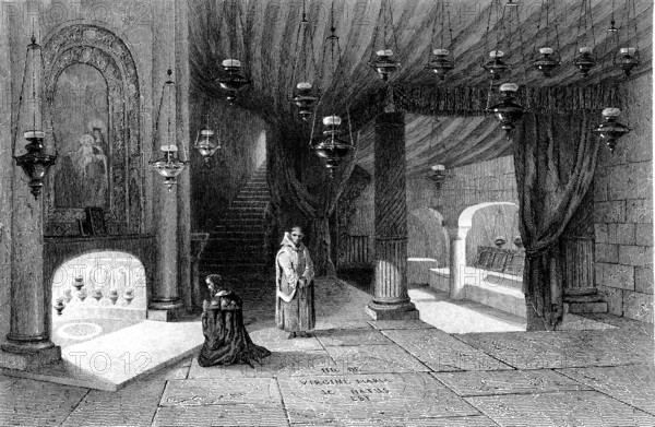 Church of the Nativity: Jesus' crib