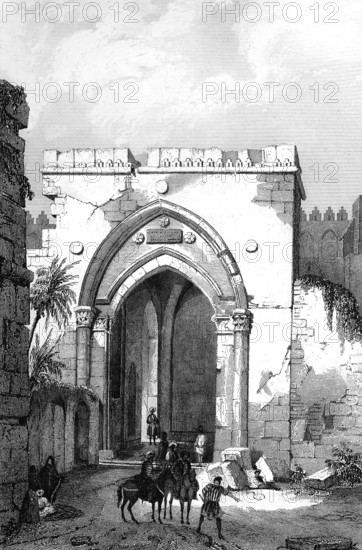 La Porte de Damas à Jérusalem