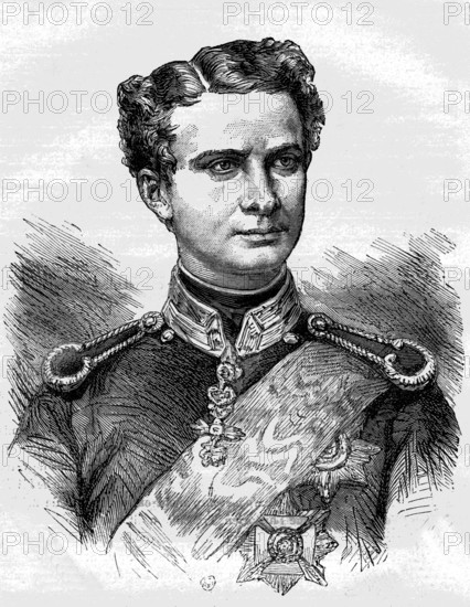 Portrait of Louis II of Bavaria