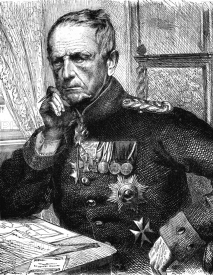 Portrait of Helmuth Johannes Ludwig von Moltke