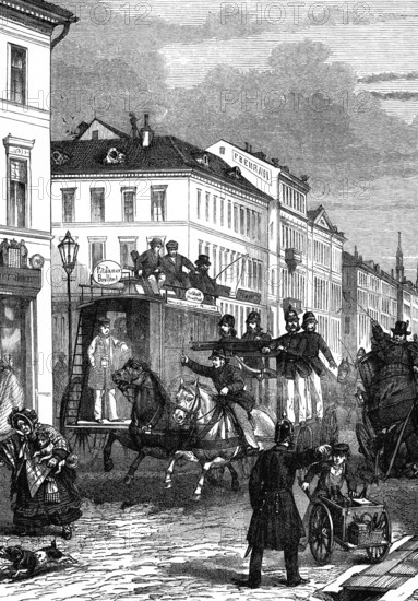 Firemen in Berlin in 1890