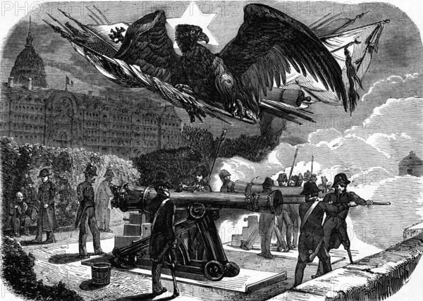 Salve d'honneur de 70 coups aux Invalides, 1882