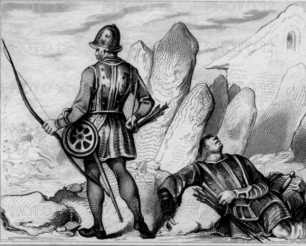 Archer anglais en 1480