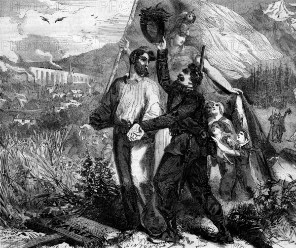 Annexion de La Savoie à La France, juin 1860