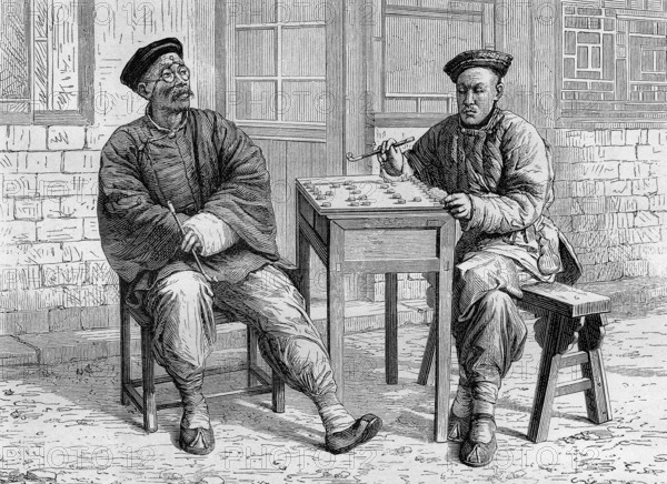 Chinese chess players