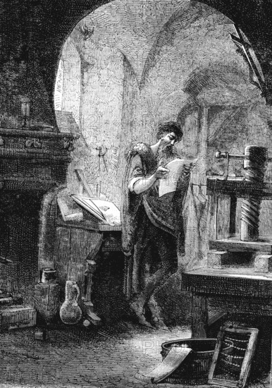 Portrait de Johannes Gutenberg