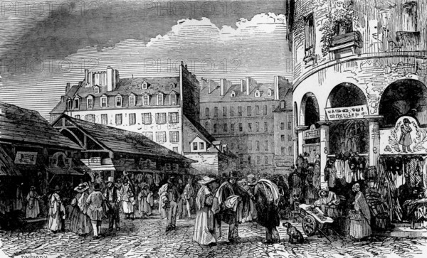 The Carreau du Temple in Paris