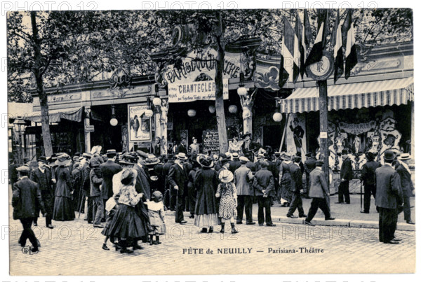 Le Parisiana Théâtre, Fête de Neuilly