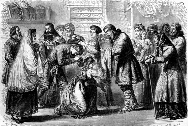 Russian custom - Wedding ceremony