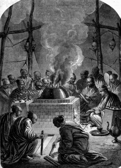 A Dalai Lama's funeral