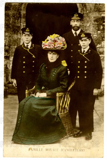 George V and his family