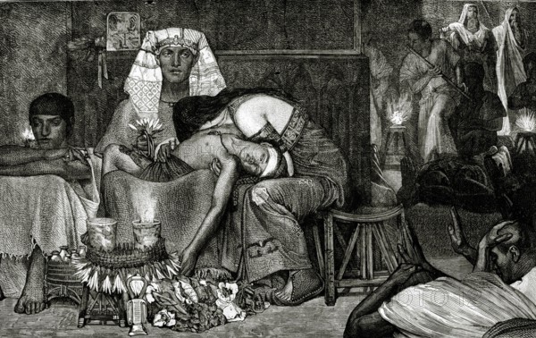 "La mort du fils, nouveau-né, du Pharaon"