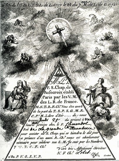 Convocation d'un rose-croix