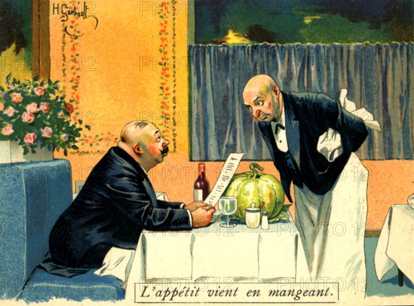 "L'appétit vient en mangeant" - proverbe