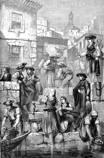 Fish merchants- Porto (Portugal)