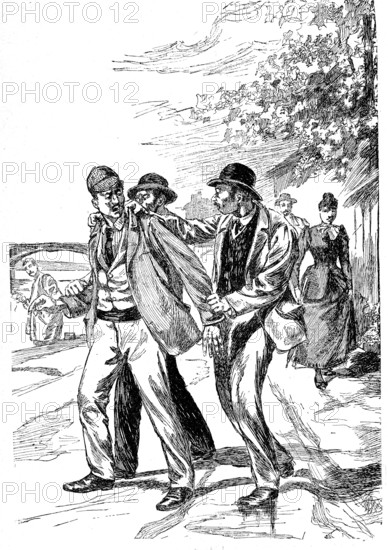 Arrestation d'un voleur