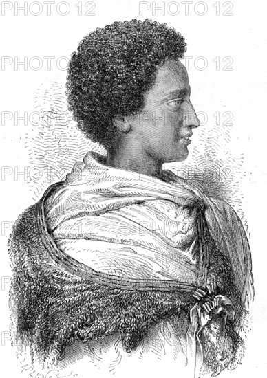 Chef d' ABYSSINIE en 1869