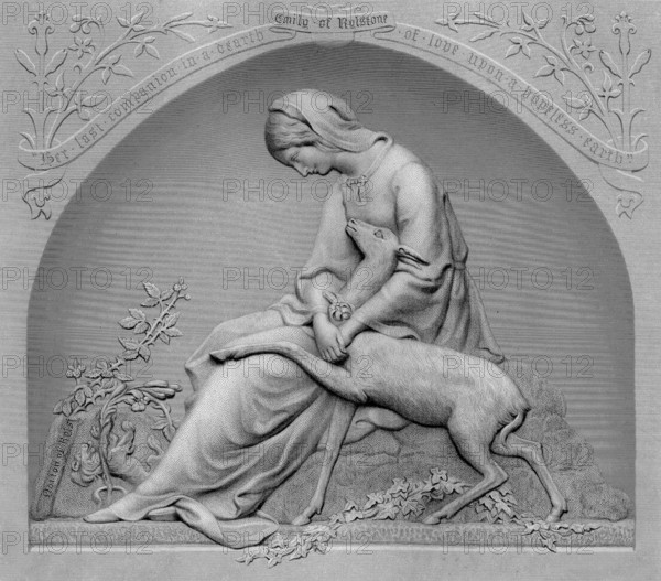 Emily de Rulstone et la biche