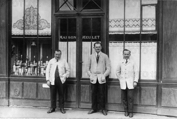 Epicerie fine et vins en 1905