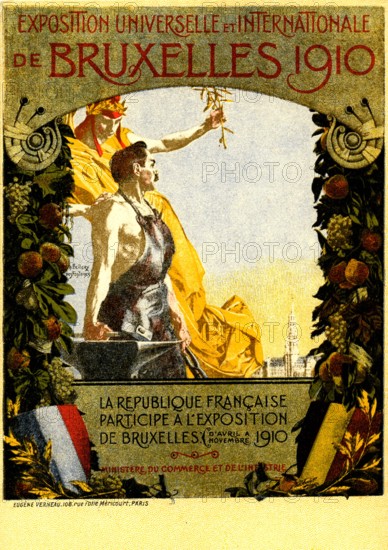 Exposition Internationale BRUXELLES 1910