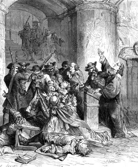 Fermeture des prêches entre 1889 et 1594