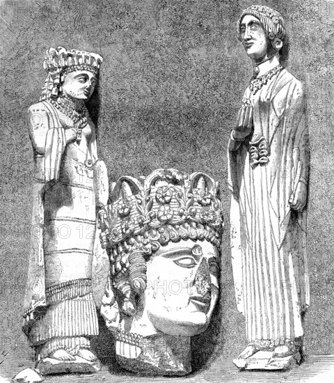 Figures de la VENUS de Chypre, Grèce