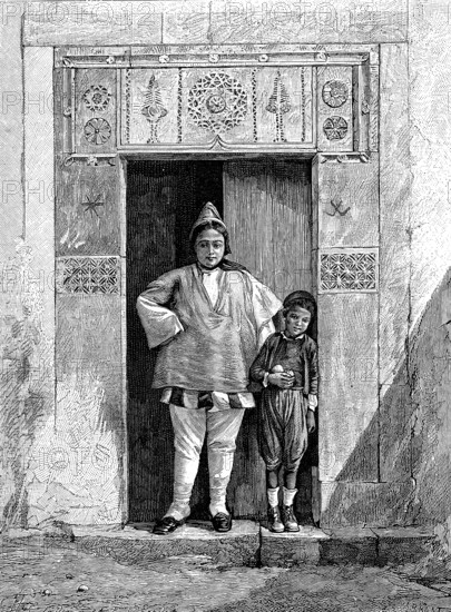 Costume de femme tunisienne