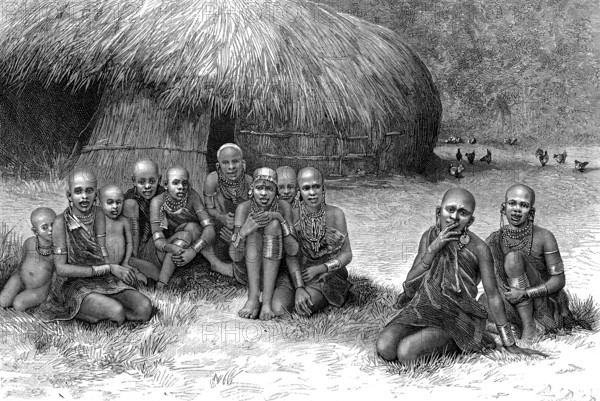 Jeunes filles MASSAÏ