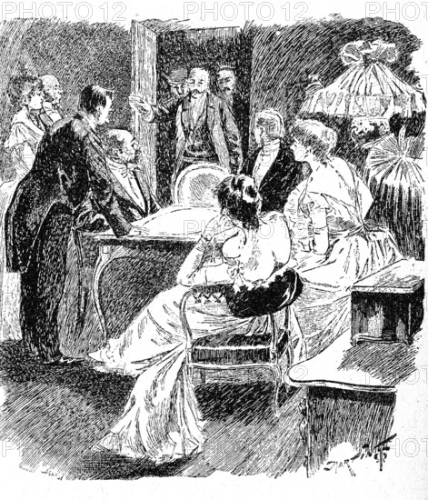 Jeux clandestins en 1894