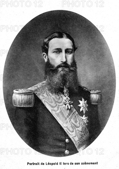 LEOPOLD II roi de Belgique