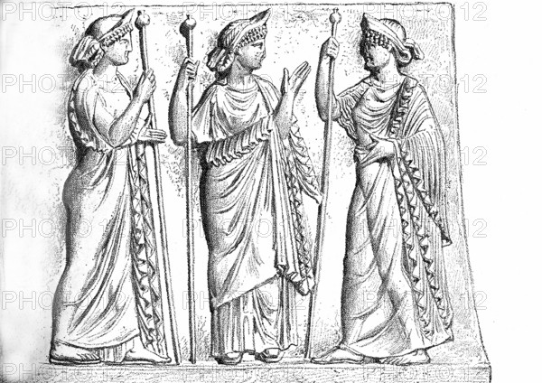 Les Euménides (ou Les Parques)