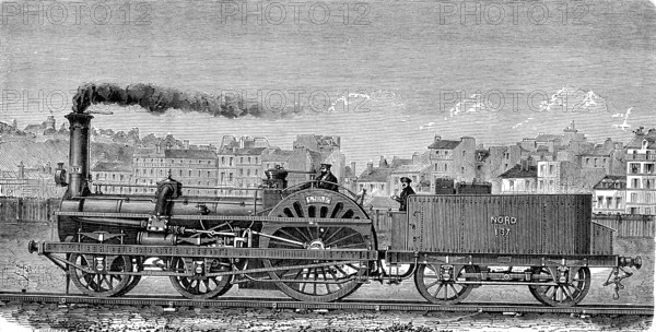 Locomotive à vapeur CRAMPTON