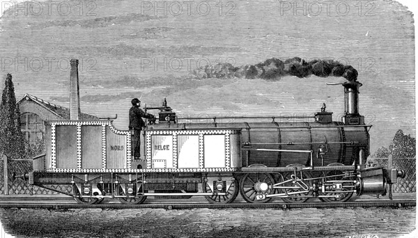Locomotive ENGERTH de 1857