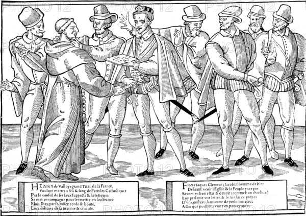 Meurtre d' HENRI III de VALOIS