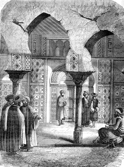 La grande mosquée de TUNIS en 1827