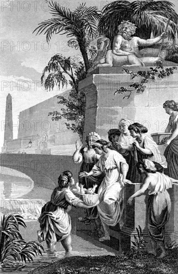 Moïse sauvé des eaux (BIBLE)