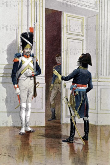 Napoleon 1er et le garde