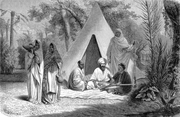 Nomades du désert de LYBIE