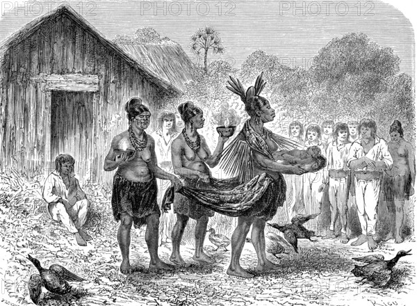 Les reines de Noël à Sarayacu (Amazonie équatoriale)