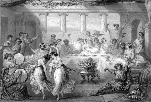 Orgie Romaine en- 550 av.J.C
